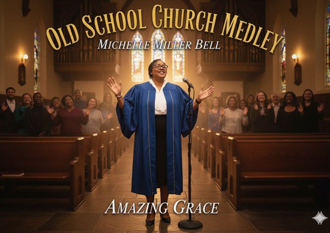Michelle Miller Bell Channels Her Ministry Through Music in “Old School Church Medley – Amazing Grace”